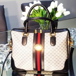 ***SOLD***RARE GUCCI~SHERRY LINE~ HANDBAG